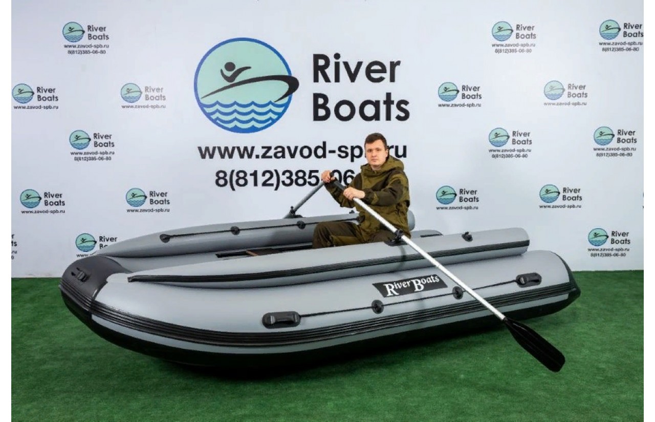 RiverBoats RB 390 НДНД + фальшборт RiverBoats RB 390 НДНД + фальшборт